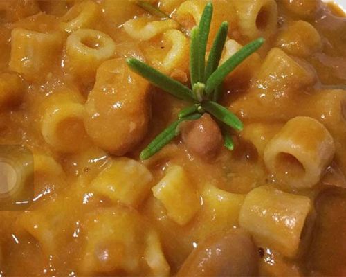 Ricetta della vera pasta e fagioli