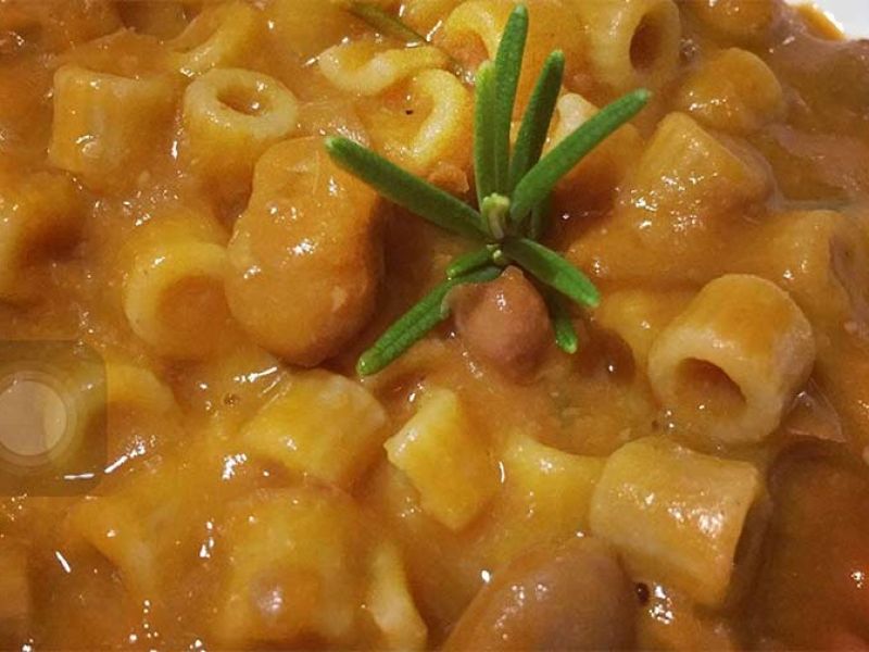 Ricetta della vera pasta e fagioli