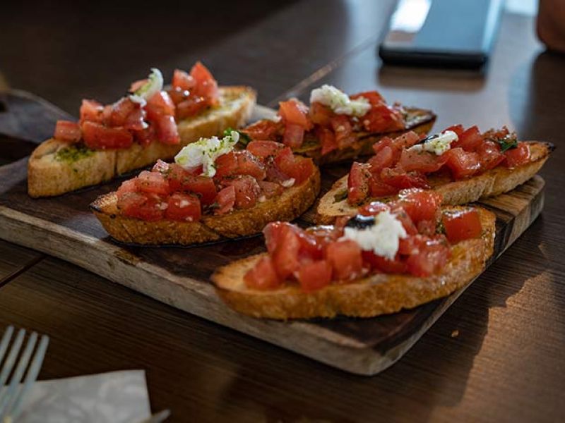 Dieta Dukan la bruschetta con pomodorini